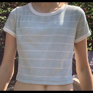 Cute striped crop